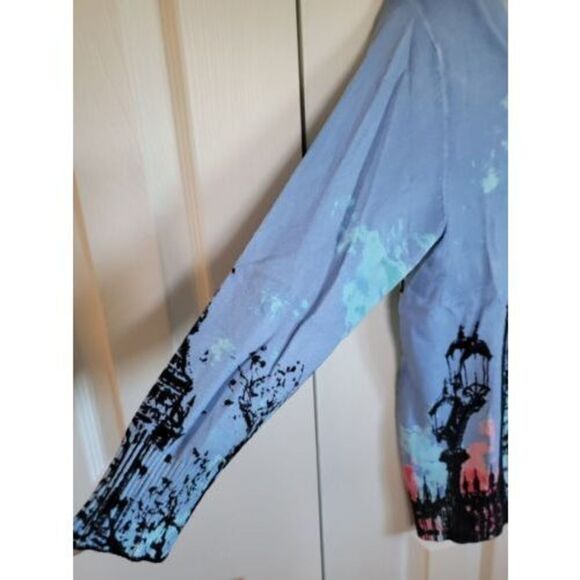 Joseph A Sweater "Big Ben" Ladies' Sweater Printed Both Sides Sz M NWT *Has SNAG - Picture 4 of 6